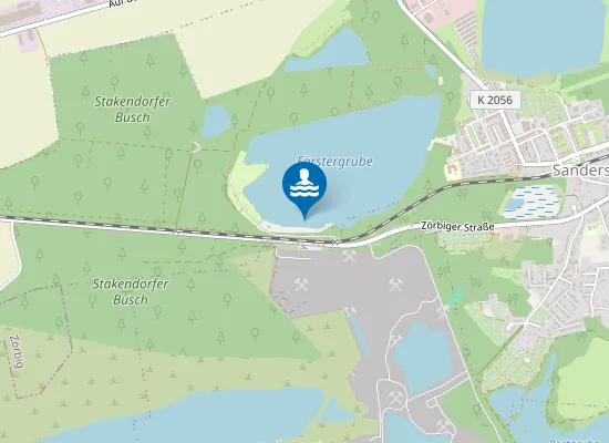 Map of STRANDBAD SANDERSDORF