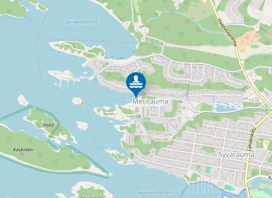 Map of Meriristin uimaranta