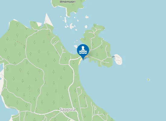 Map of Sappulan uimaranta