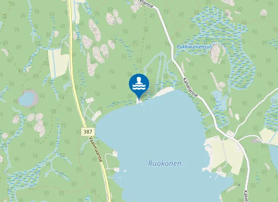 Map of Ruokosen Uimaranta