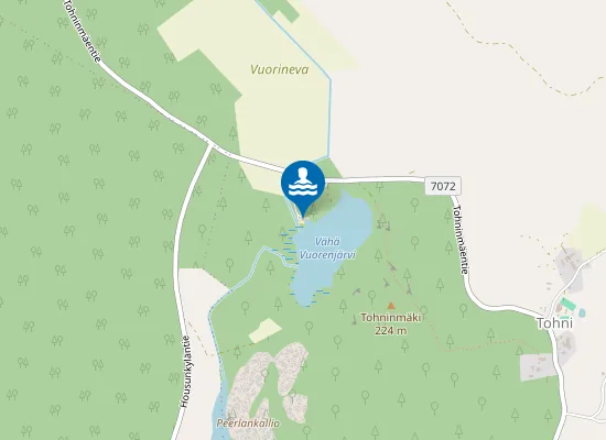 Map of Vähälammen uimaranta