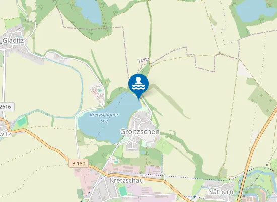 Map of STRANDBAD KRETZSCHAU