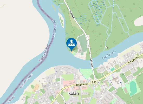 Map of Kolarinsaaren uimaranta