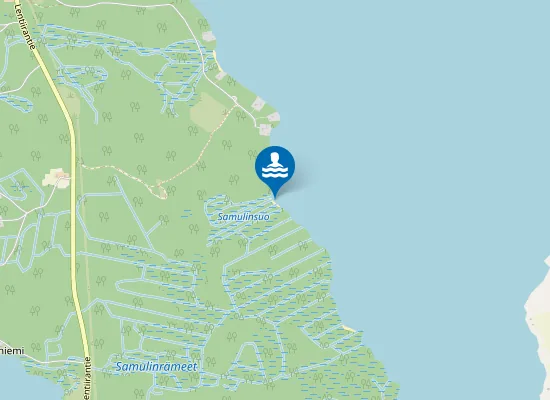 Map of Samulinhiekka