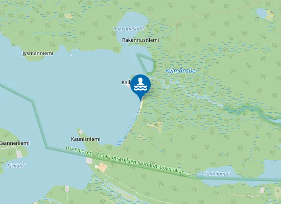 Map of Lämminhiekka