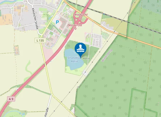 Map of STRANDBAD ADRIA