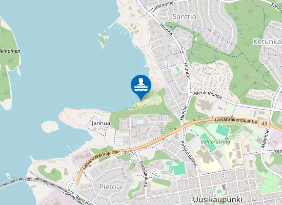 Map of Santtionranta
