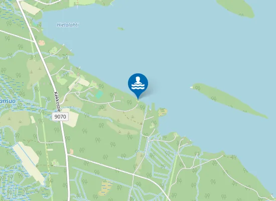 Map of Nuottarannan Uimaranta