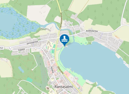 Map of Raudanveden uimaranta