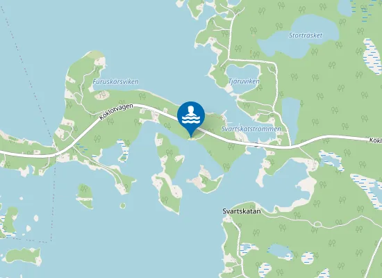 Map of Köklot simstrand
