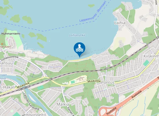 Map of Murheistenrannan Uimaranta