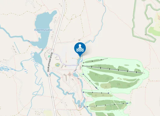 Map of Paljakan uimaranta