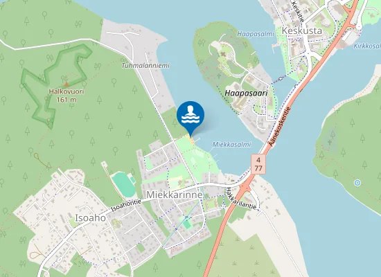 Map of Myllärinpuiston Uimaranta