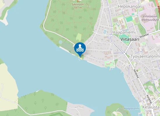 Map of Hiekan Uimala