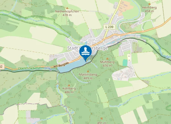 Map of BERGSEE GUENTERSBERGE