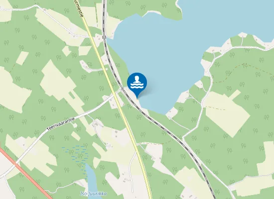 Map of Juurikkalahden Uimaranta