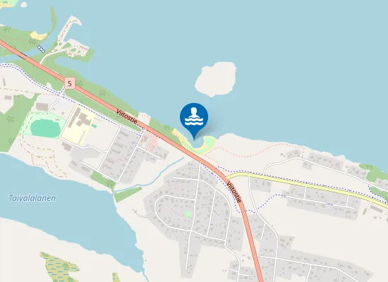 Map of Ruomasijanpuiston uimaranta