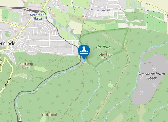 Map of OSTERTEICH GERNRODE