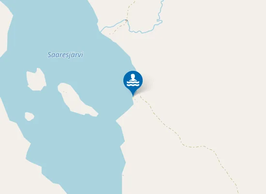 Map of Saaresjärven uimaranta