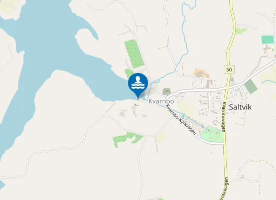 Map of Kvarnbovikens badstrand