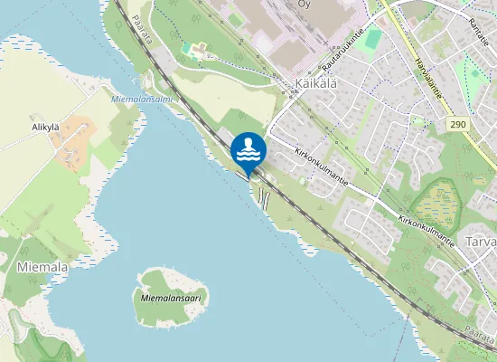 Map of Käikälän Uimaranta