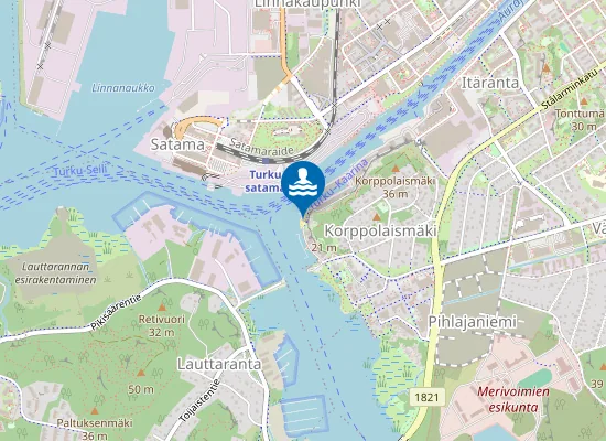 Map of Kaarle Knuutinpojan ranta