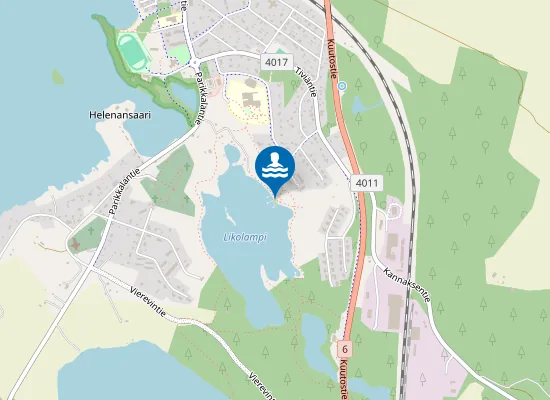 Map of Likolammen uimaranta