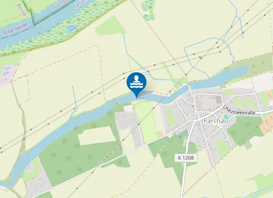 Map of PARCHAUER SEE