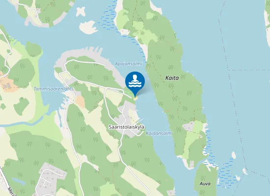 Map of Merimaskun Apaja