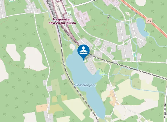 Map of Uimaranta, Avantouinti