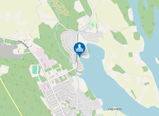 Map of Simolan Uimaranta
