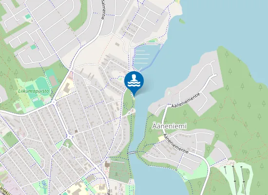 Map of Kasperin uimaranta
