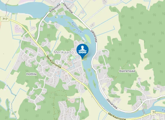 Map of Etelärannan uimapaikka