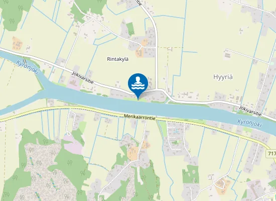 Map of Saarenpään Uimapaikka