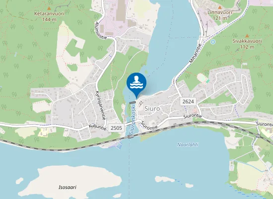 Map of Siuron Uimaranta