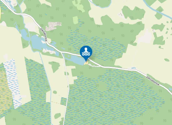 Map of Säivänkankaan_uimaranta