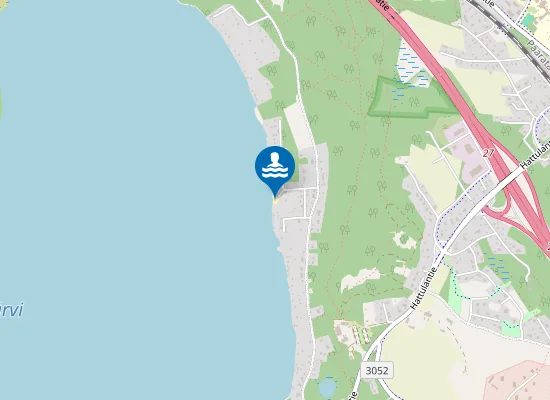 Map of Kalkkosen uimaranta