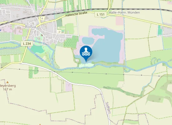 Map of KIESGRUBE ROSSLA