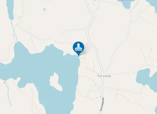 Map of Torvoilan uimaranta