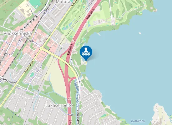 Map of Lietteen uimaranta