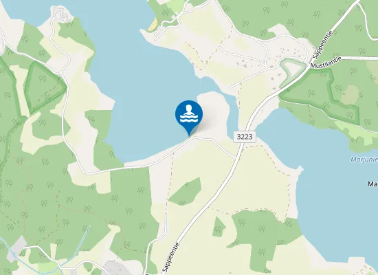 Map of Tuhkaimenlahti