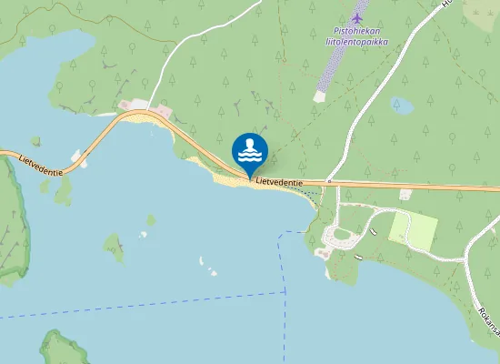 Map of Pistohiekka