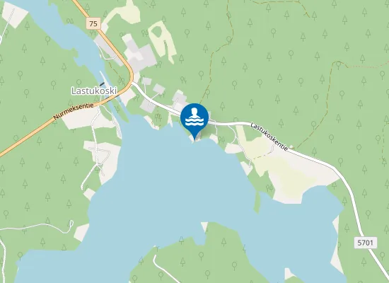 Map of Lastukosken Uimaranta