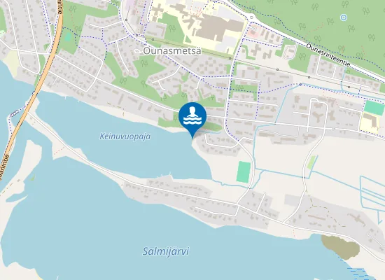 Map of Keinuvuopajan uimaranta