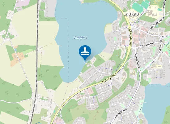 Map of Lemettilän uimaranta