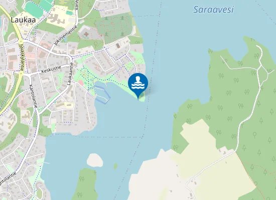 Map of Pellosnniemen uimaranta