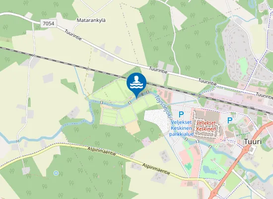 Map of Onnelan Hiekkaranta
