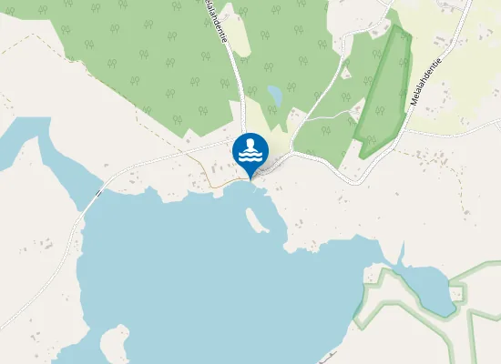 Map of Melalahden uimaranta