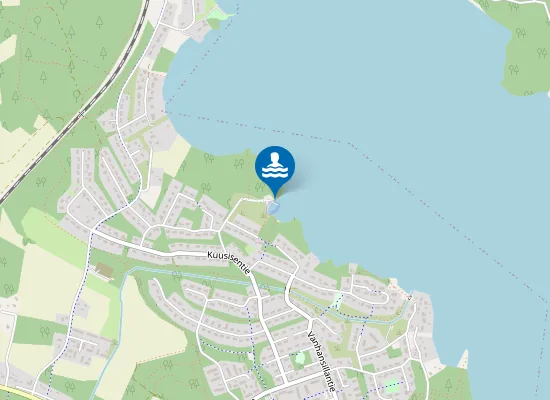 Map of Rantalan Uimaranta