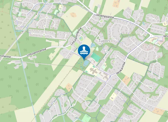 Map of Tupoksen uimapaikka